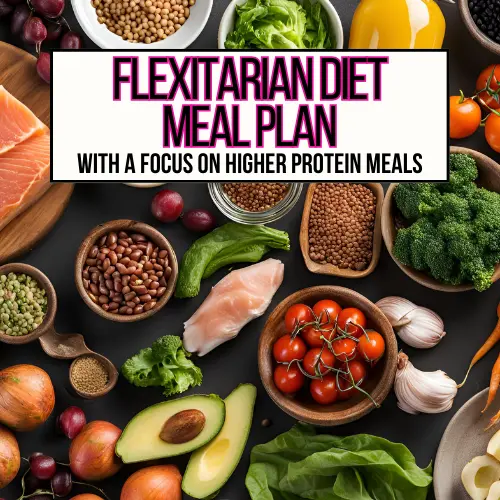 A variety of fruits, vegetables, and lean protein sources on a table.